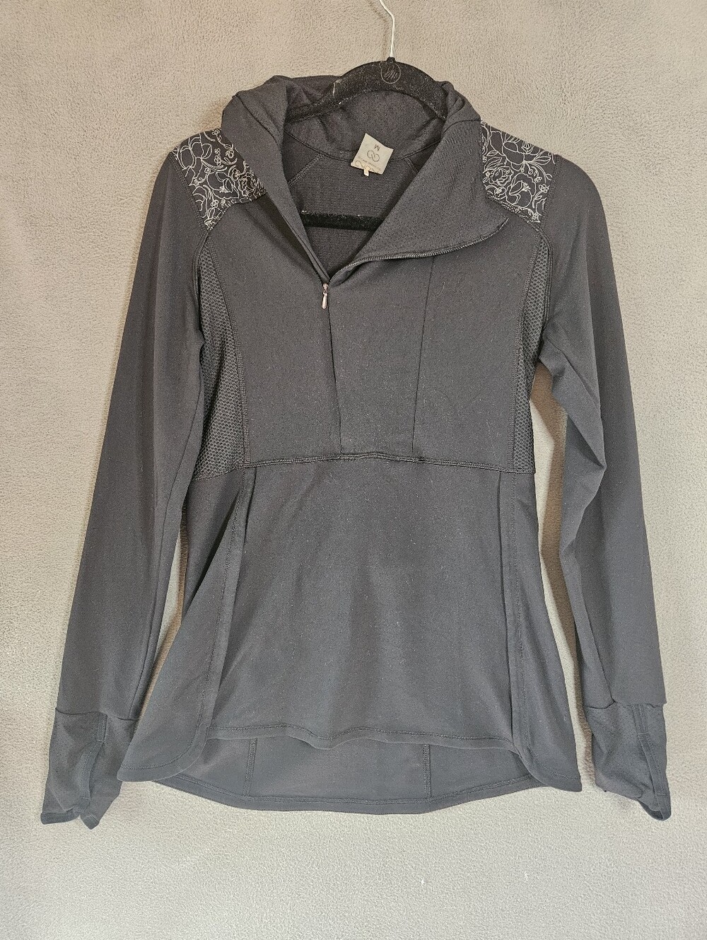 Calia By Carrie Underwood Womens Medium Half Zip Long Sleeve Shirt Performance